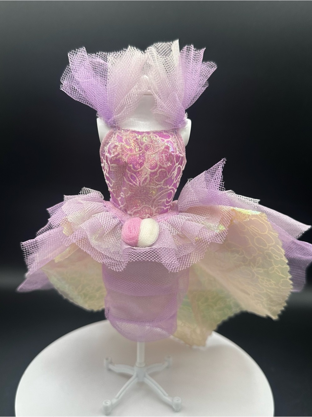 Vintage Garden Party Barbie Outfit Genuine Mattel Dress Fashion Clothes Only
